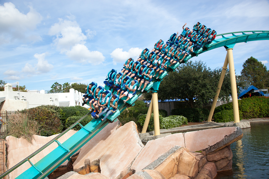 List of the Roller Coaster Rides at SeaWorld® San Antonio