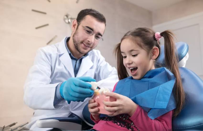 kids dental checkup