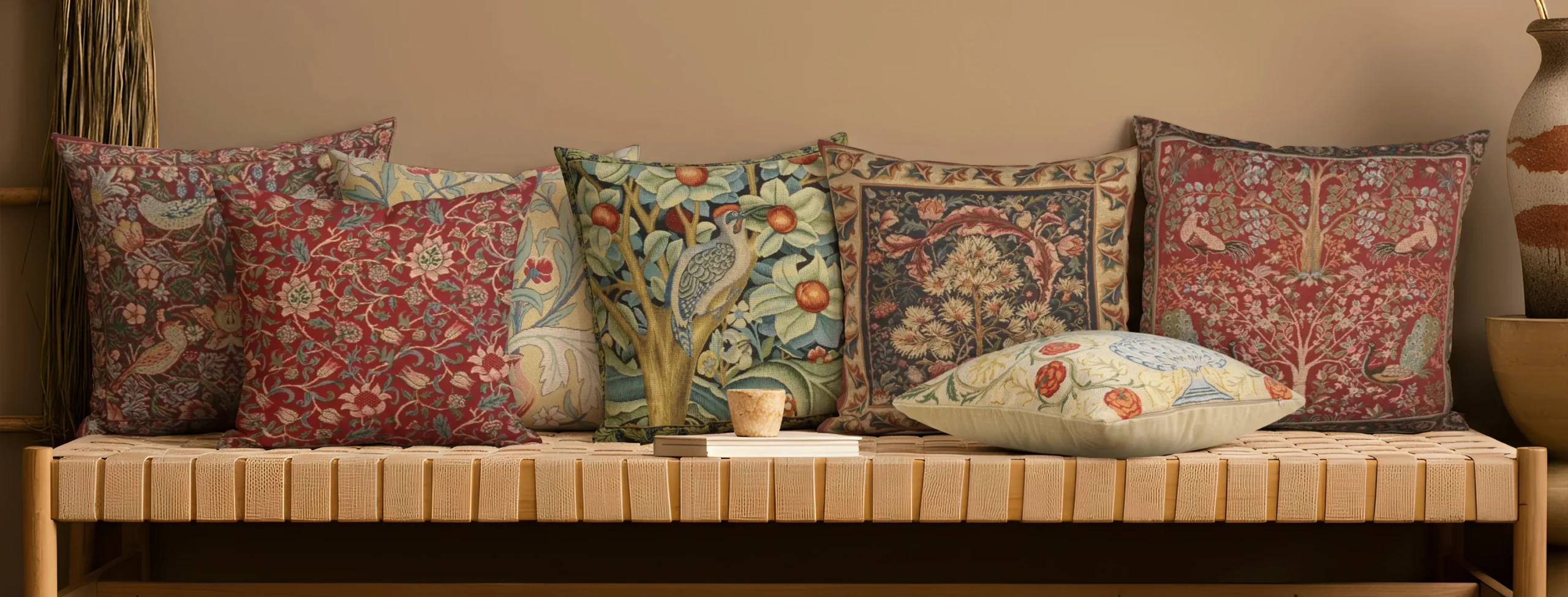 William Morris Cushion Covers: Bringing Victorian Artistry Into Your Home